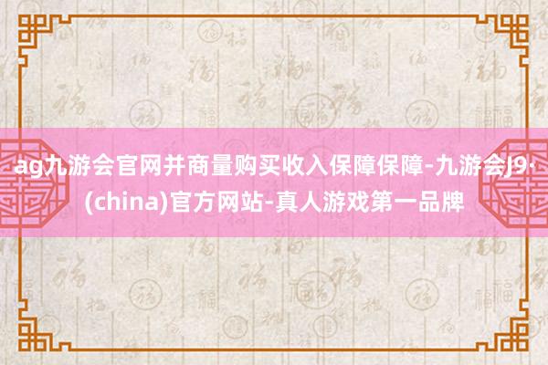 ag九游会官网并商量购买收入保障保障-九游会J9·(china)官方网站-真人游戏第一品牌